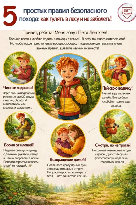 «Петя Лентяев отправляется в поход»
